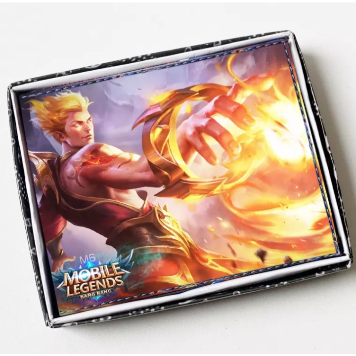 Dompet Anak Motif Mobile Legend Valir Kagura ML031j Dompet Anak Lipat Dua Untuk Uang Selembar Koin D