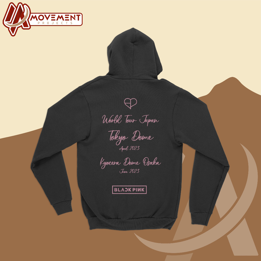 [PREMIUM] HOODIE PUUL OVER BLACKPINK WORLD TOUR JAPAN 2023