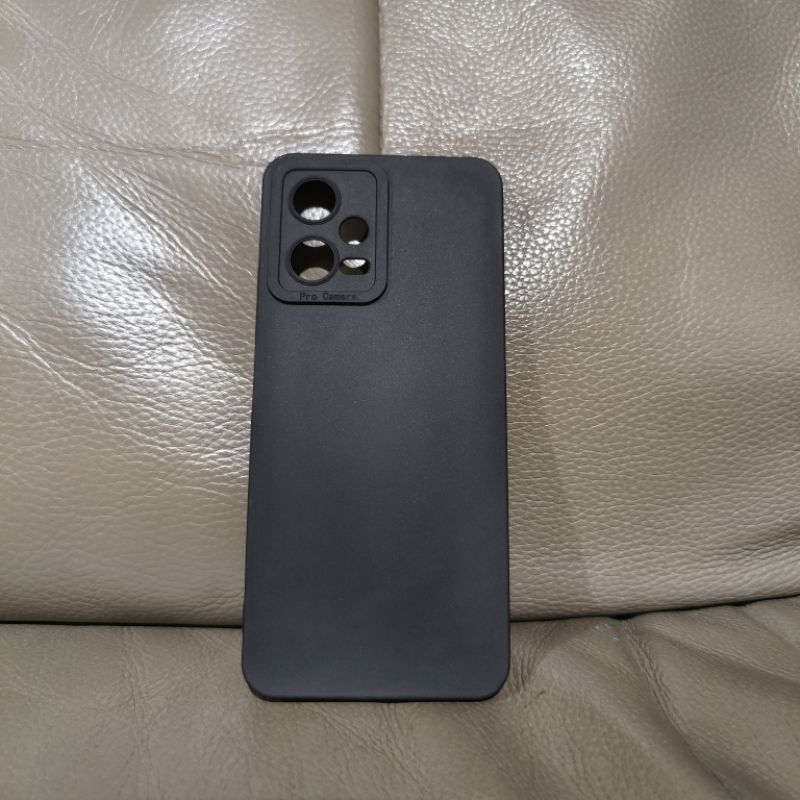 Case Poco X5 5G / Redmi Note 12 4G / Note 12 Pro 5G / Redmi 12c Xiaomi Casing Soft Silikon Hitam