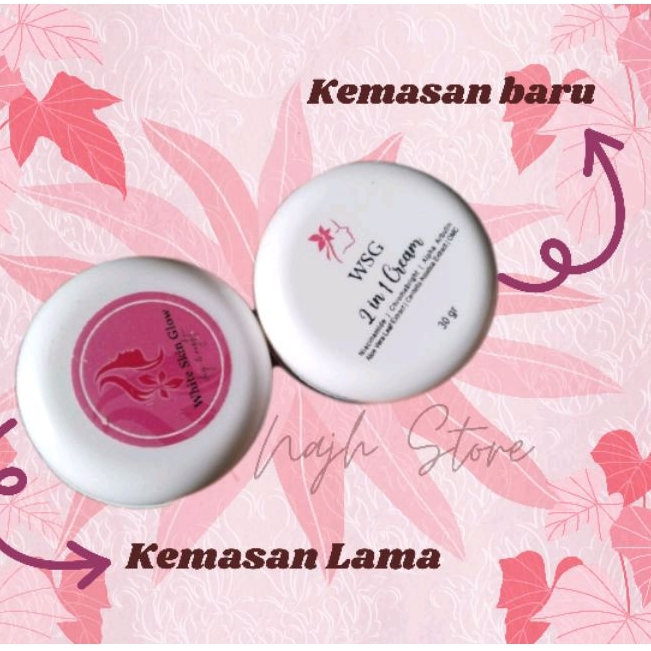 READY Cream 2in1 wsg Skincare 30gr BPOM (Day&Night)