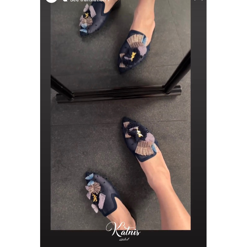 Ittaherl Katnis Mules Naval Size 38