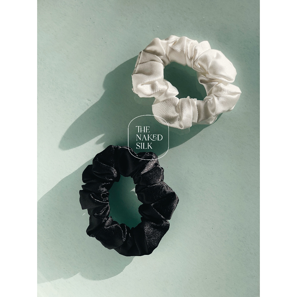 Silk Scrunchies (Pure Mulberry Silk) Premium Quality