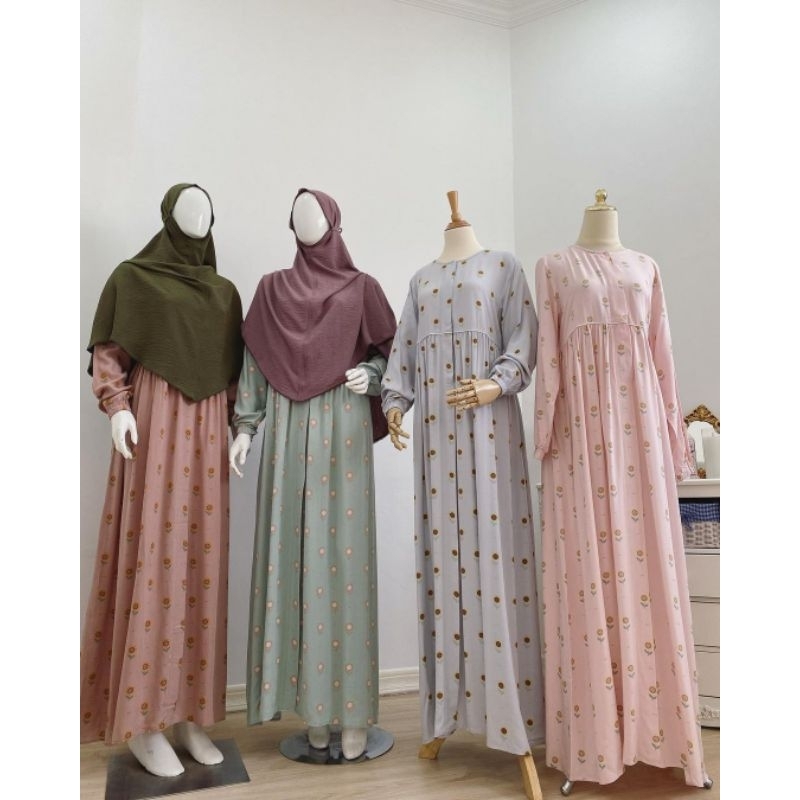 RUMAISHA ABAYA PATTERN Sabina by Selly