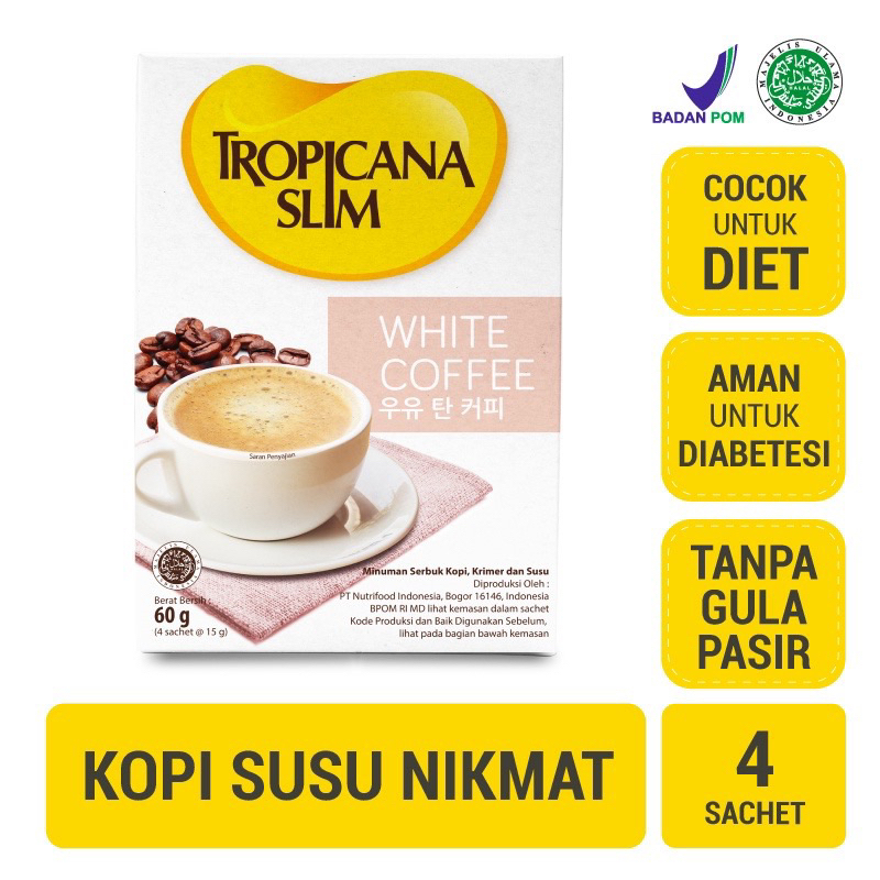 

TROPICANA SLIM WHITE COFFEE