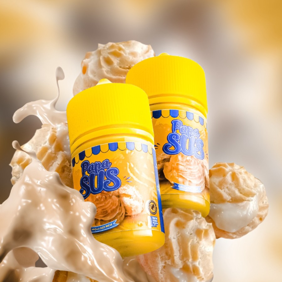 Papa Sus Vanilla Soes Bread 60ML by IDJ x Vaporking