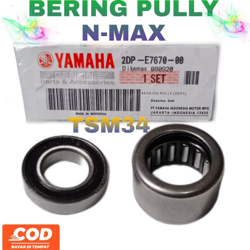 bearing pulley NMAX laher bambu pulley NMAX OLD / NMAX NEW 155 / AEROX ( 2DP )