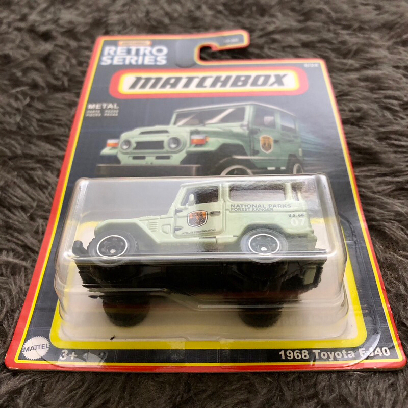 Matchbox Retro Series 1968 Toyota FJ40 National Park + Free Protektor