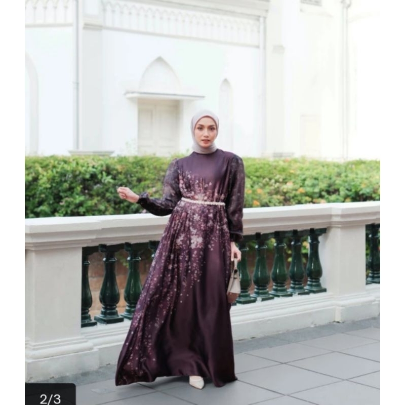 Laluna Dress Vanilla Hijab
