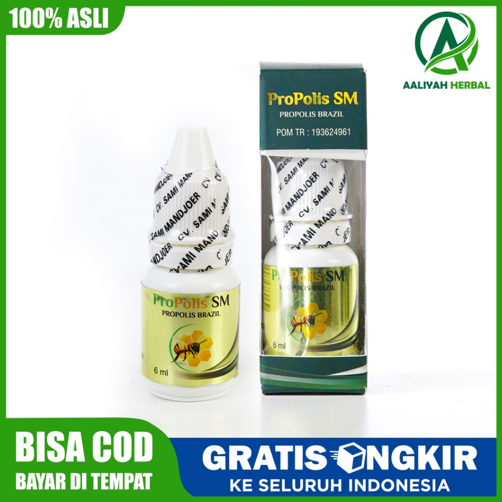 Obat Batuk TBC - TBC Pada Anak & Dewasa - Obat Paru Paru TBC - Propolis SM 100% Original