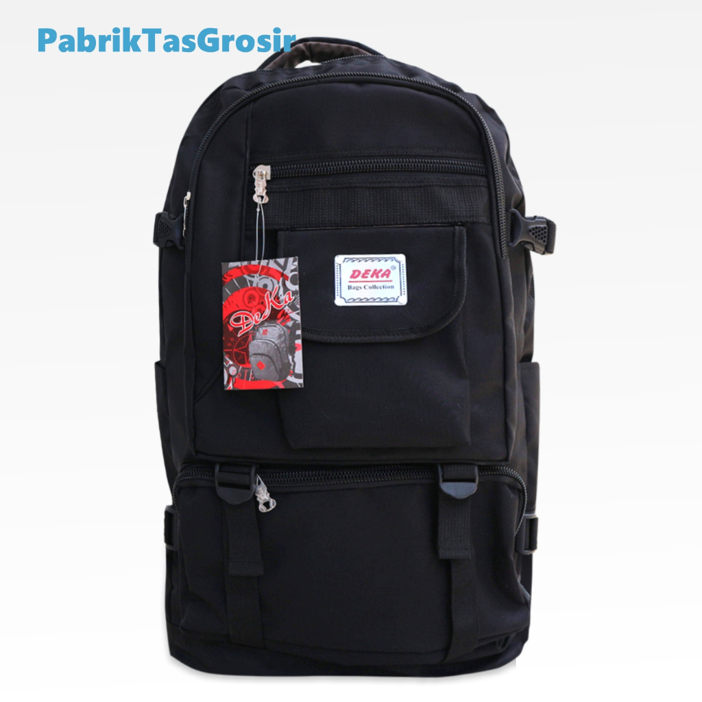 Carriier Gunung 40 Liter Kanvas Denim Tas Gunung Muncak Mendaki Ransel Camping Hiking Kapasitas 40l Kapasitas Besar Super Kuat