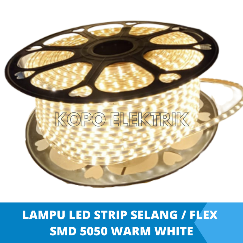 Lampu Led Strip Selang Rol 100 Meter 5050