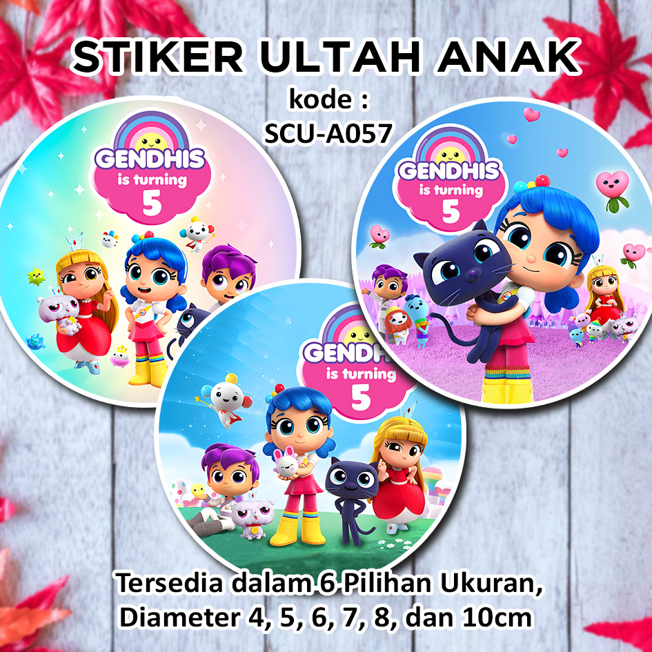 

STIKER ULTAH ANAK TRUE AND THE RAINBOW KINGDOM STICKER LABEL ULANG TAHUN ANAK BINGKISAN SOUVENIR KEMASAN KOTAK NASI BOX KUE MAKANAN TUMPENG MINI KIDS BIRTHDAY SEGEL HAMPERS