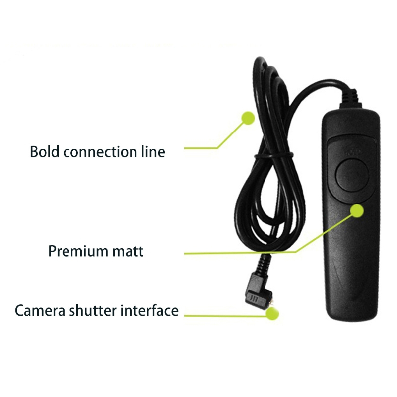 RS-60E3 Cuely Remote Shutter Release For Canon 80D / 77D 1000D 600D 500D 60D DLL