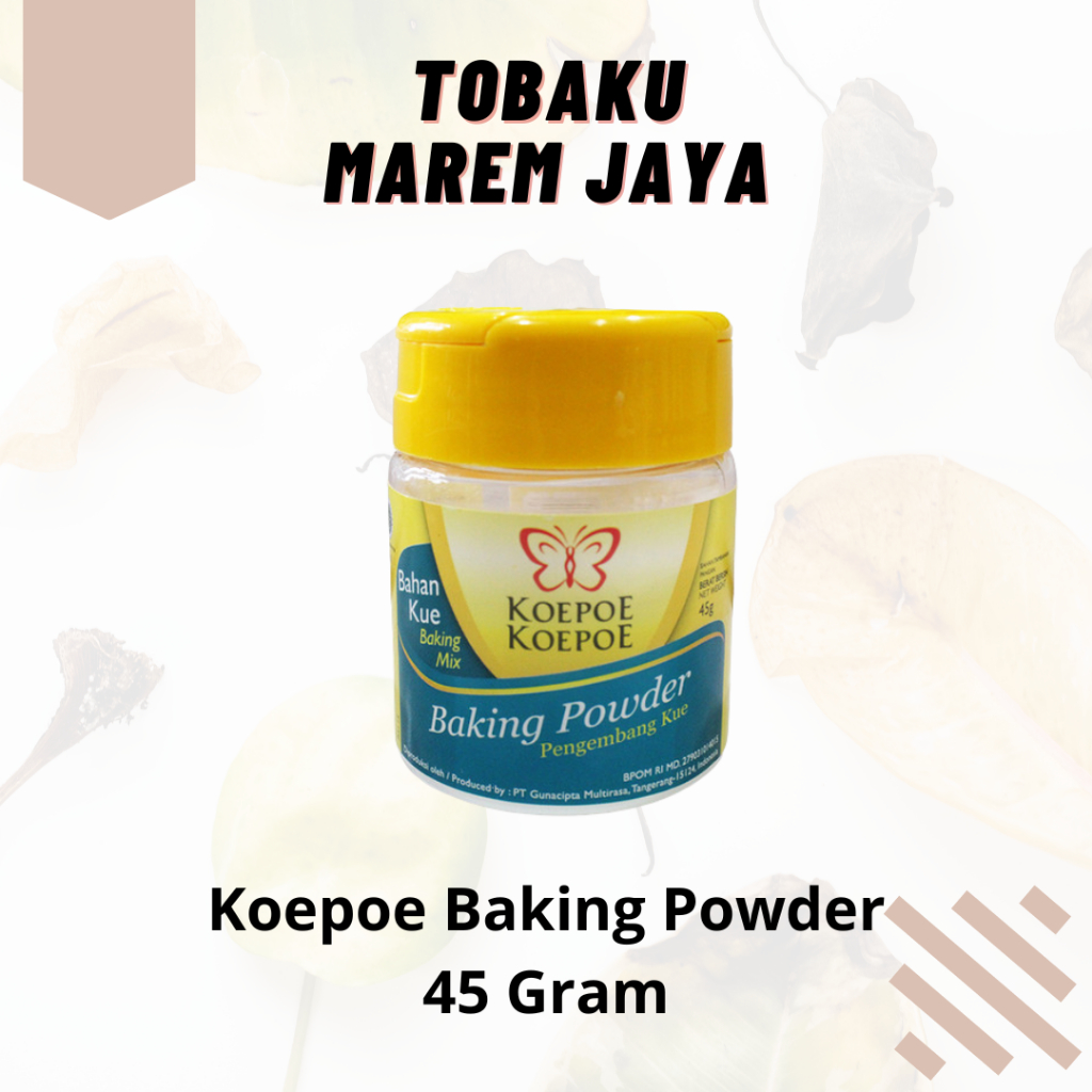 

Koepoe Baking Powder 45 Gram