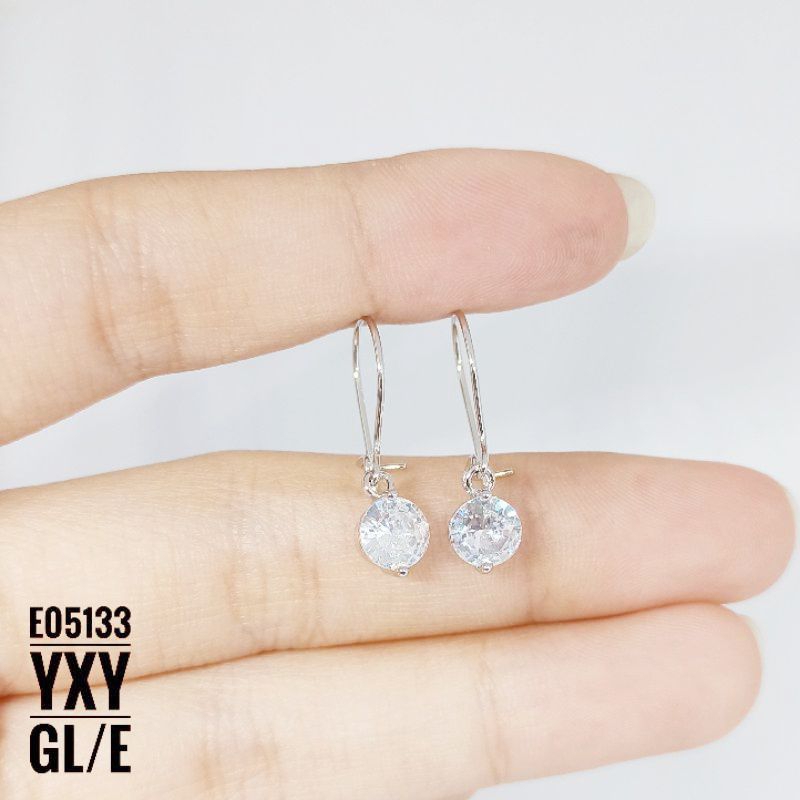 Anting Yaxiya Zircon Silver E05133