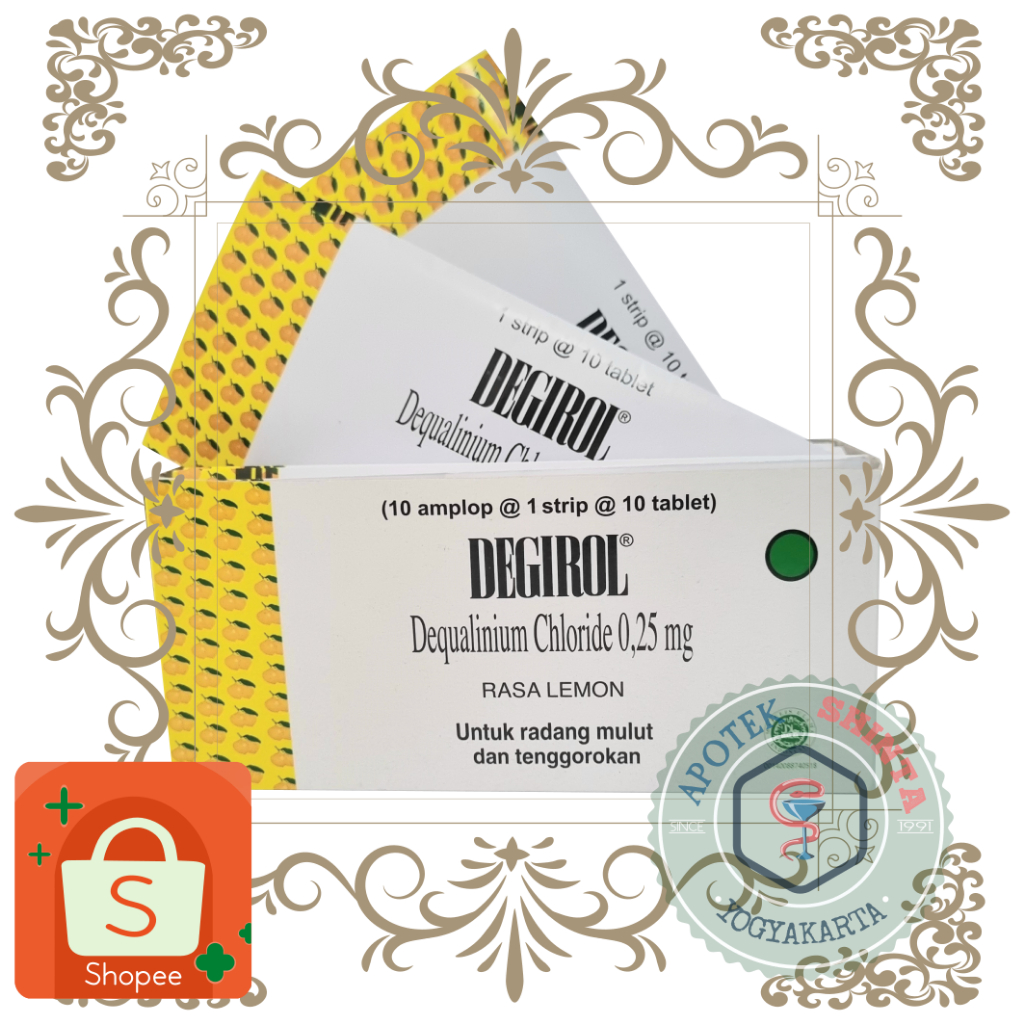 Degirol Obat Radang Mulut dan Tenggorokan