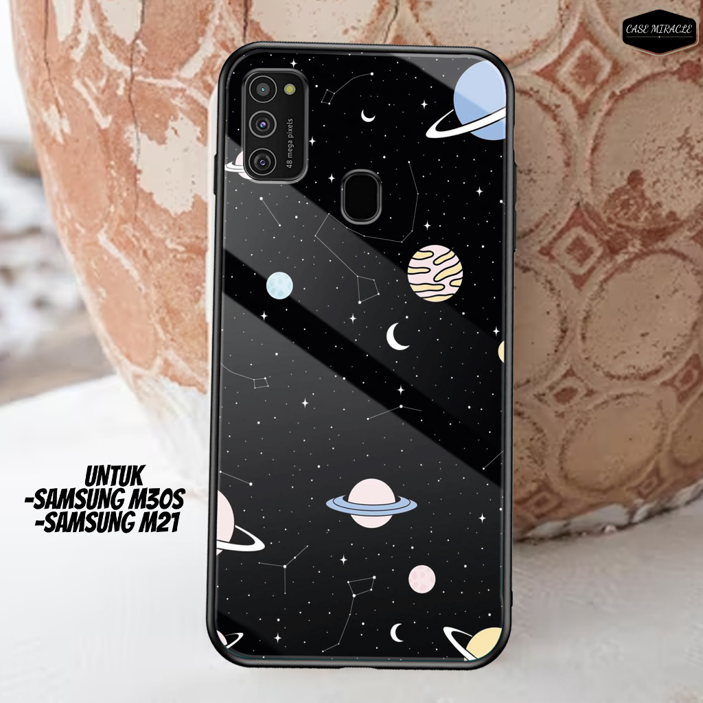 Case SAMSUNG M30S / SAMSUNG M21 - Casing SAMSUNG M30S Terbaru CASE MIRACLE [ MOTIF 45 ] Cassing Hp -