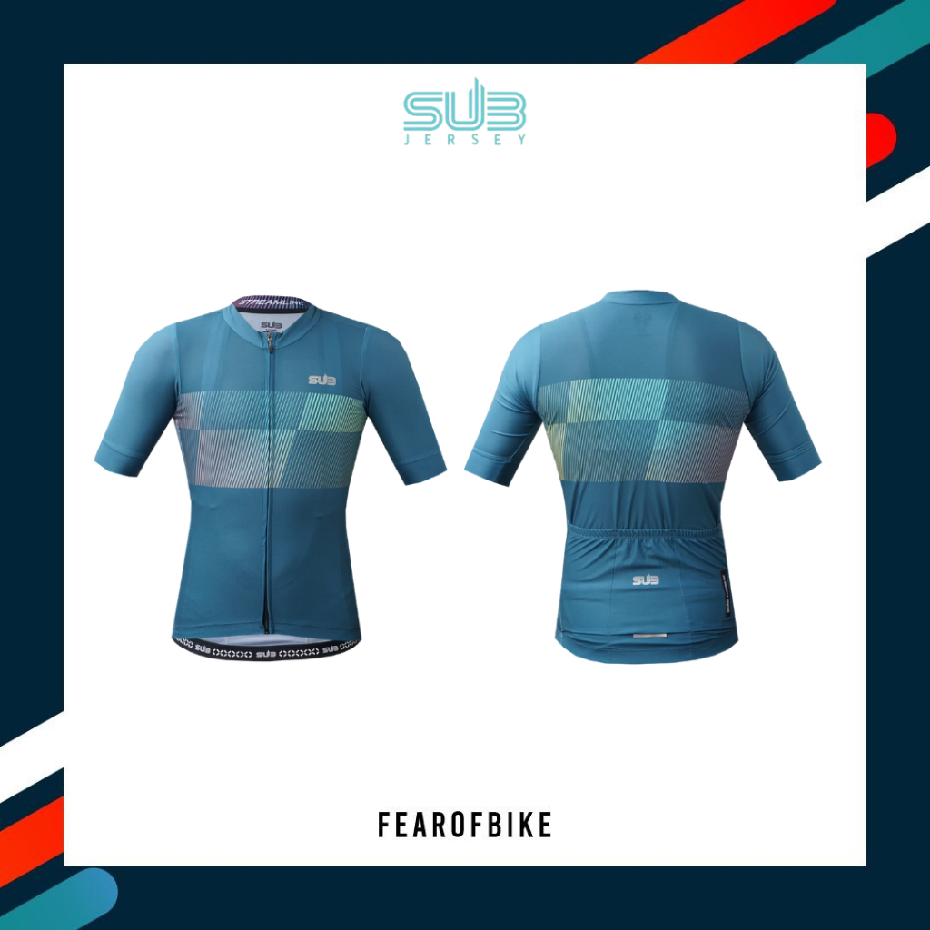 Streamline New Green Sub Jersey Short Sleeve unisex sepeda gowes cycling subjersey