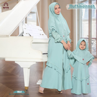 Baju Couple Keluarga Lebaran 2023 Arra Muthmainnah Mint Sarimbit Keluarga 2023 Lebaran