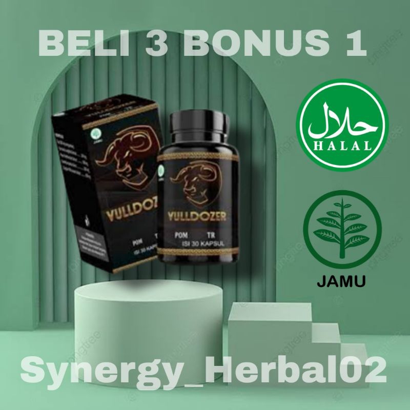 Vulldozer Asli Obat Herbal Pria Stamina Berkualitas Ampuh
