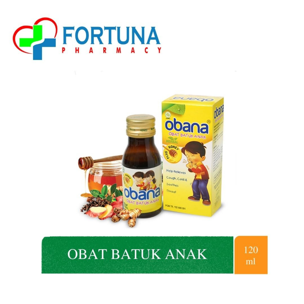 OBANA Obat Batuk Anak Sirup 120ml