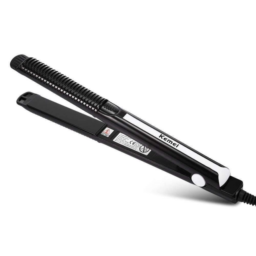 Kemei KM-2139 2in1 Ceramic Hair Straightener Catokan Rambut