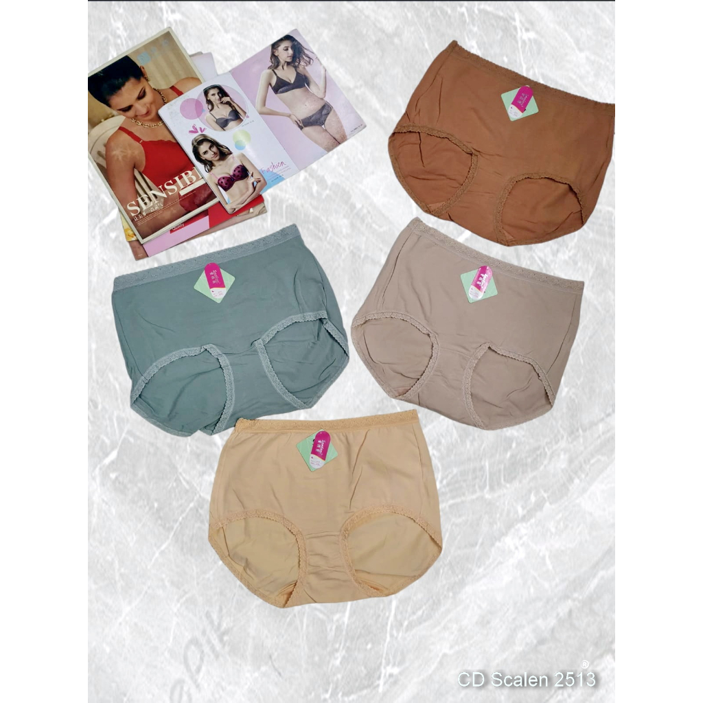 celana dalam wanita | CD scalen 2531 | Katun Polos