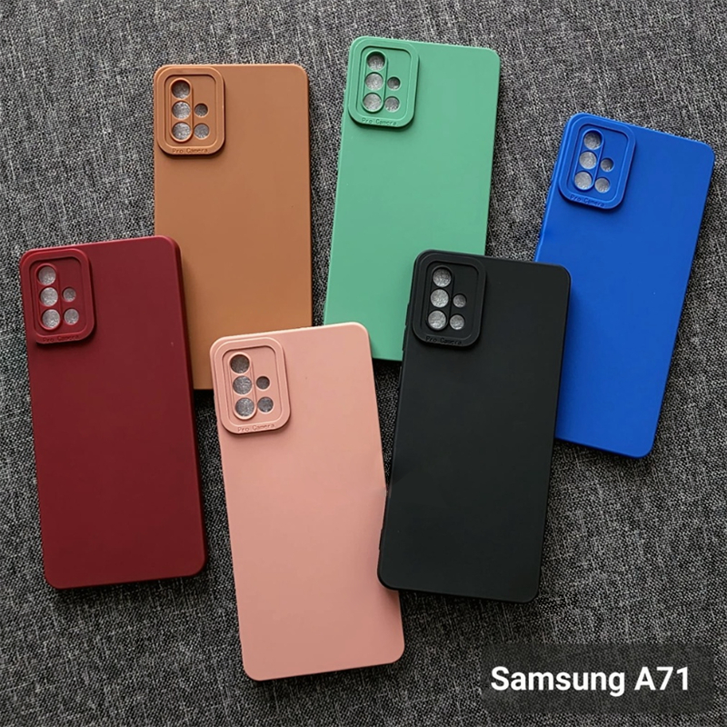 Softcase Samsung A20 Samsung A30 Samsung A50 Samsung A50S Samsung A30S Samsung A31 Samsung A51 Samsung A71 Case 3D Pro Camera Gel Silika Casing