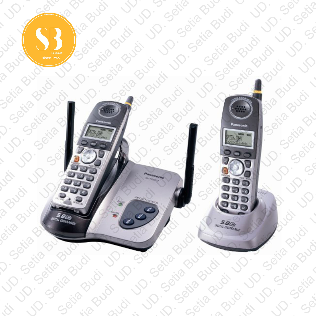 Telepon Cordless / Wireless Panasonic KX-TG5622 500M Jarak Jauh Baru