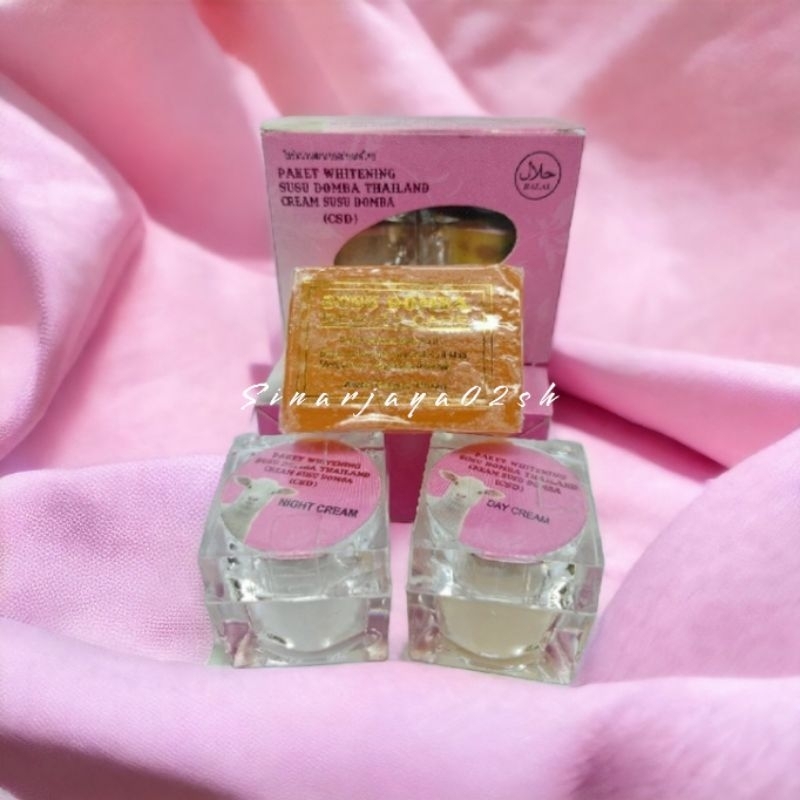 PAKET CREAM CSD mini Kecil | HOLO | MDS | POLOS | 15grm CREM SUSU DOMBA WHITENING ORIGINAL