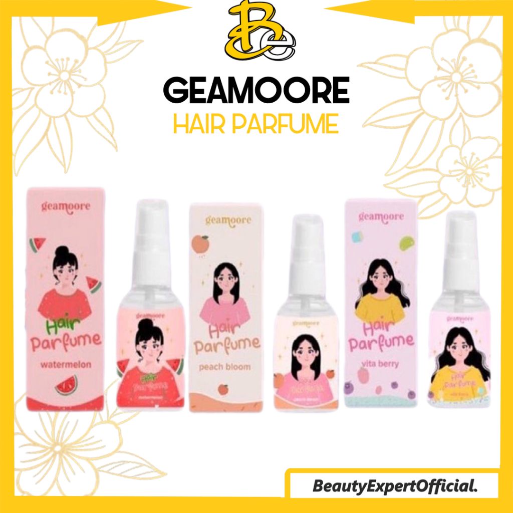 ⭐ Beauty Expert ⭐ Geamoore Hair Parfume | Parfume Rambut Parfum Pria Wanita Pewangi Minyak Wangi Parfume Tahan Lama