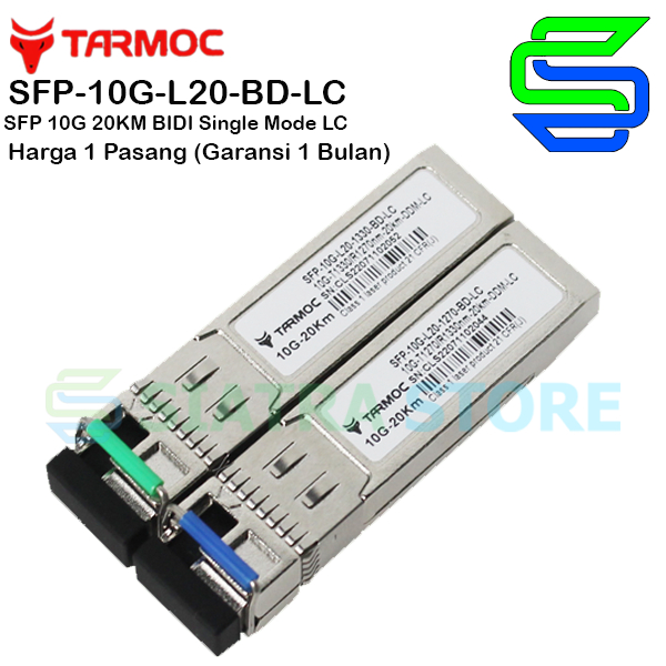 SFP+ 10G BIDI 20KM | SFP-10G-BD-20KM | Singlecore LC (Mikrobit, Mikrotik, Cisco Compatible)