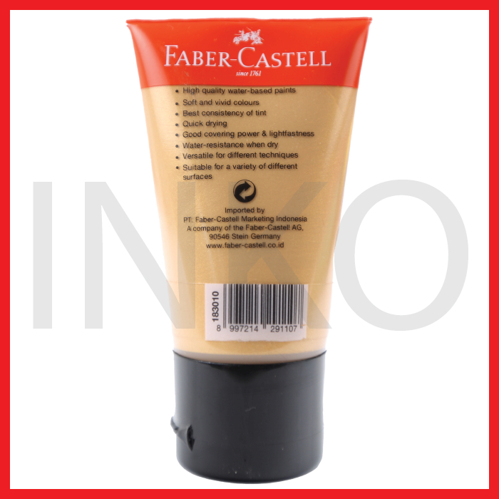 

FABER CASTELL ACRYLIC COLOUR GOLD 30ML
