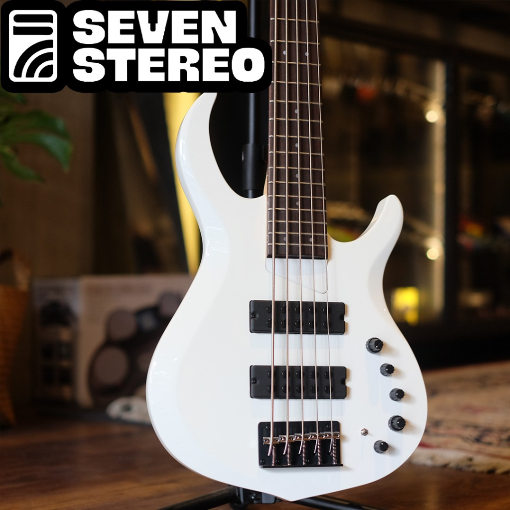 Sire M2 5 String Bass White 2nd Gen