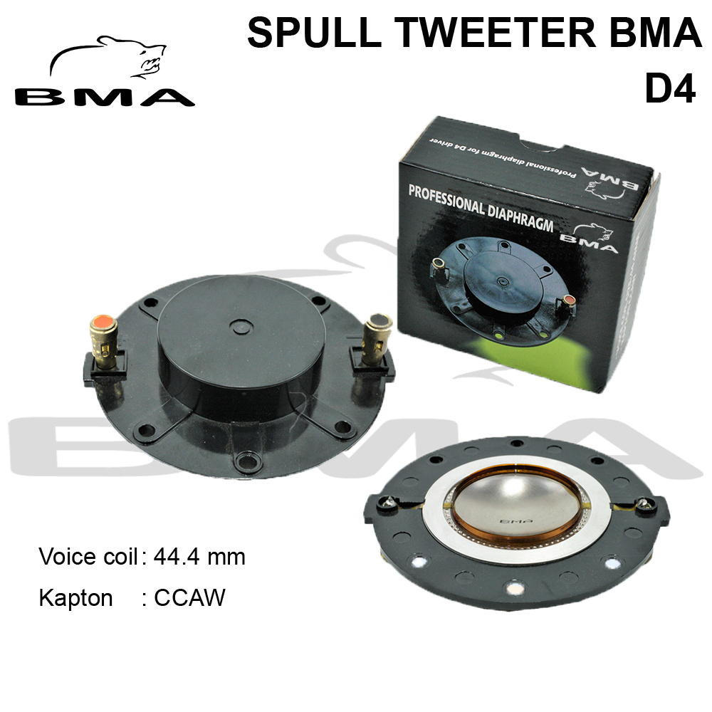 Spull Spul Spool Tweeter Twiter Driver BMA D4