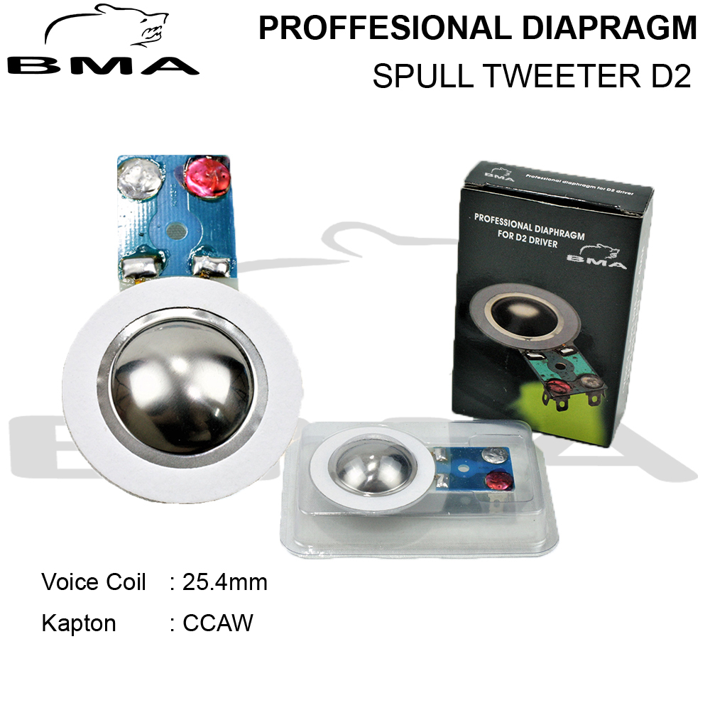 Spull Spul Spool Tweeter Twiter Driver BMA D2