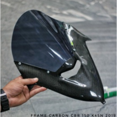 KEDOK CBR VISOR CBR FRAME KARBON SPION CIRCUIT CBR FACELIFT K45G K45N FRAME CARBON KEVLAR CBR150R K4