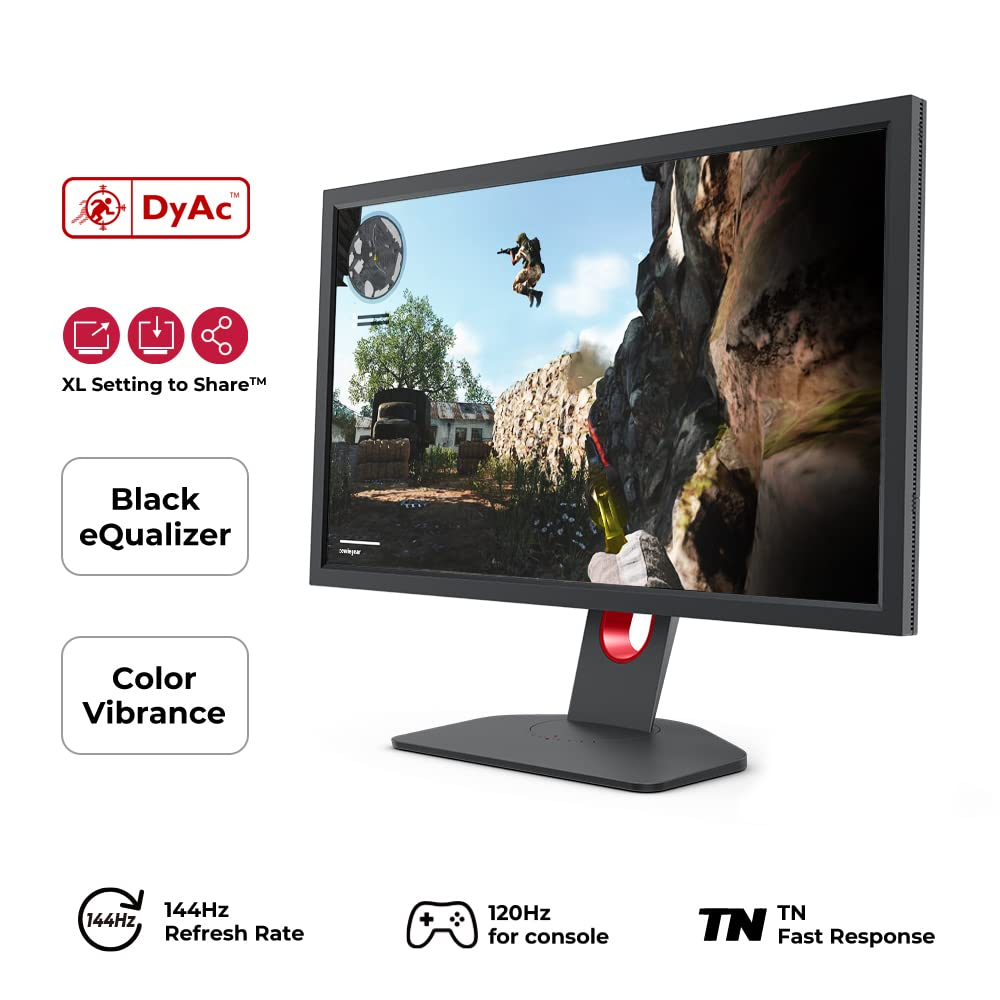 Monitor Gaming BenQ ZOWIE XL2411K 24 inch 144Hz 1ms Dynamic Accuracy