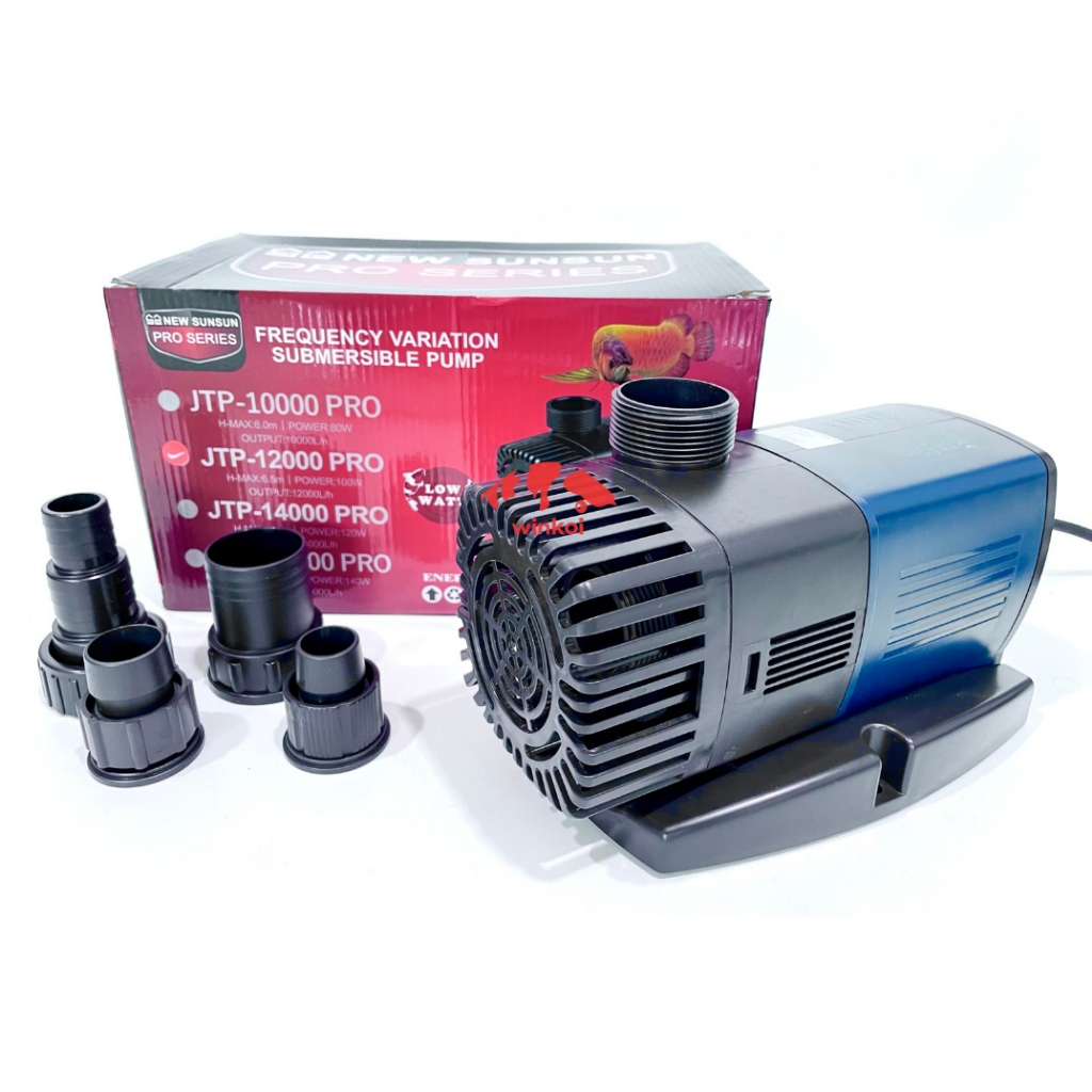 NEW SUNSUN PRO JTP12000 / JTP 12000 Pompa Celup Kolam Aquarium Ikan