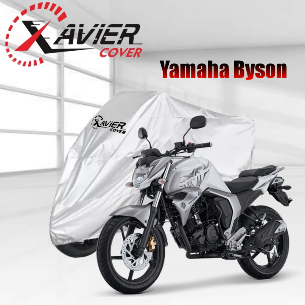 Cover / Sarung Motor Yamaha Byson Cover Motor SILVER Waterproof