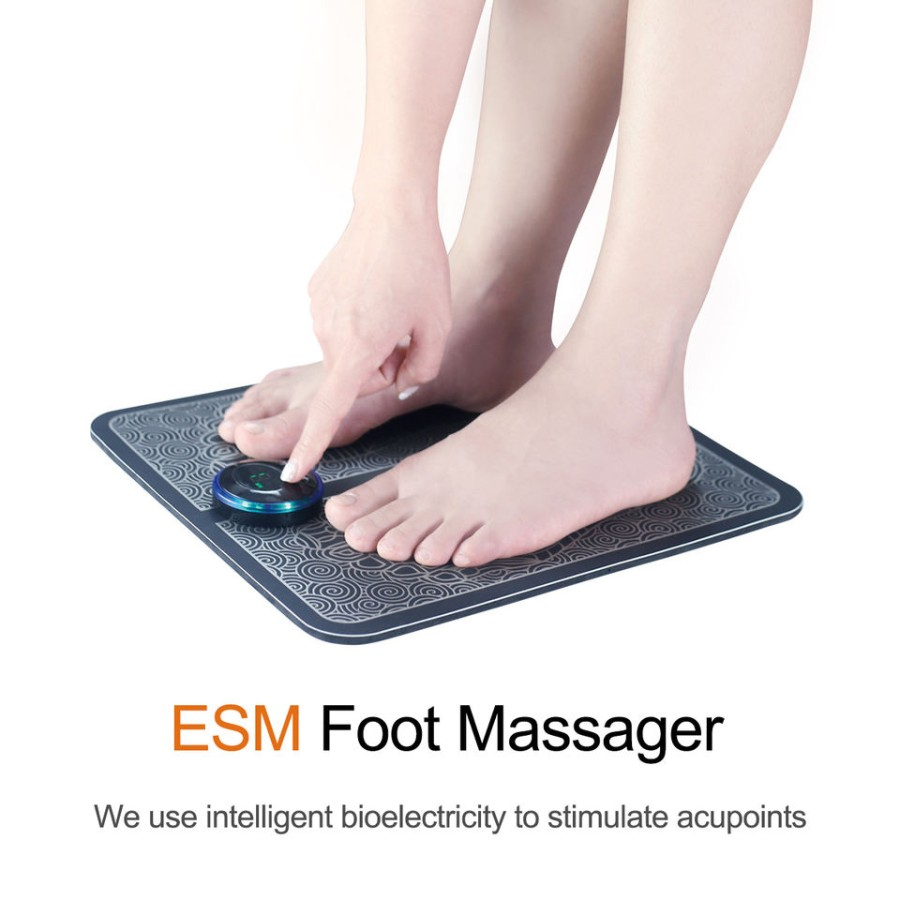 Alat Pijat Kaki / Ems Foot Massager / Alat Terapi Kaki / Akupunktur Pengisian Meningkatkan Sirkulasi Darah Meredakan Sakit