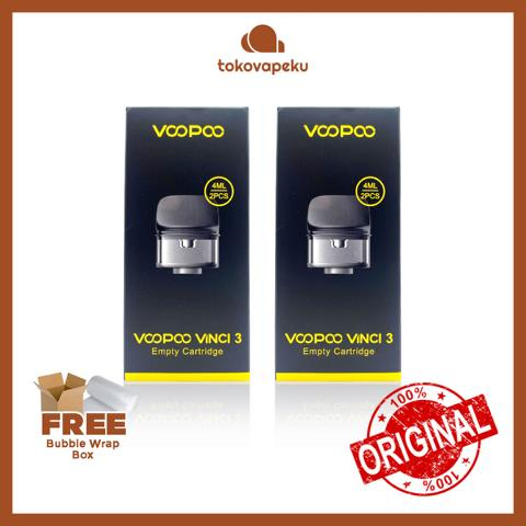 CARTRIDGE VINCI 3 EMPTY CATRIDGE POD VINCI 3 4ML by VOOPOO