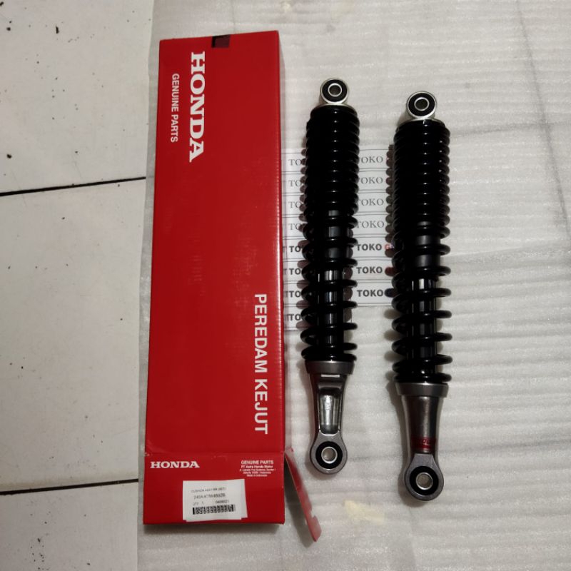 shock belakang hitam KTM Supra x 125 fit New ori AHM Showa