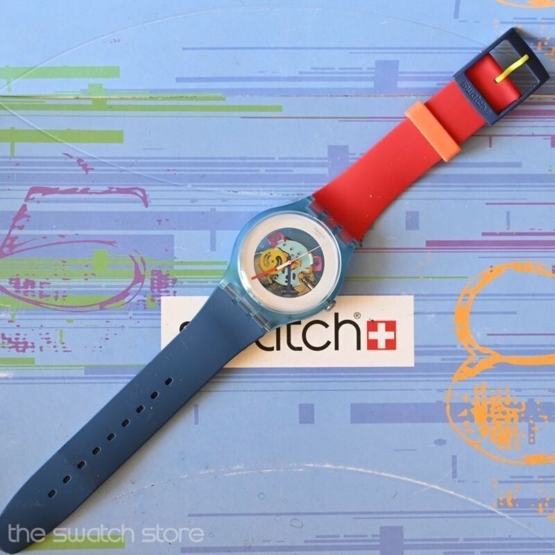 Original Jam Tangan SWATCH SUOS101 COLOR MY LACQUERED Garansi Resmi 2 Tahun