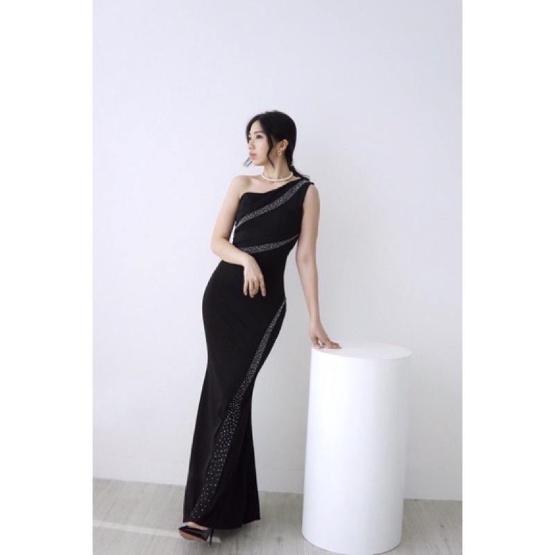 LONG DRESS GAUN PESTA MALAM MERMAID DRESS KONDANGAN