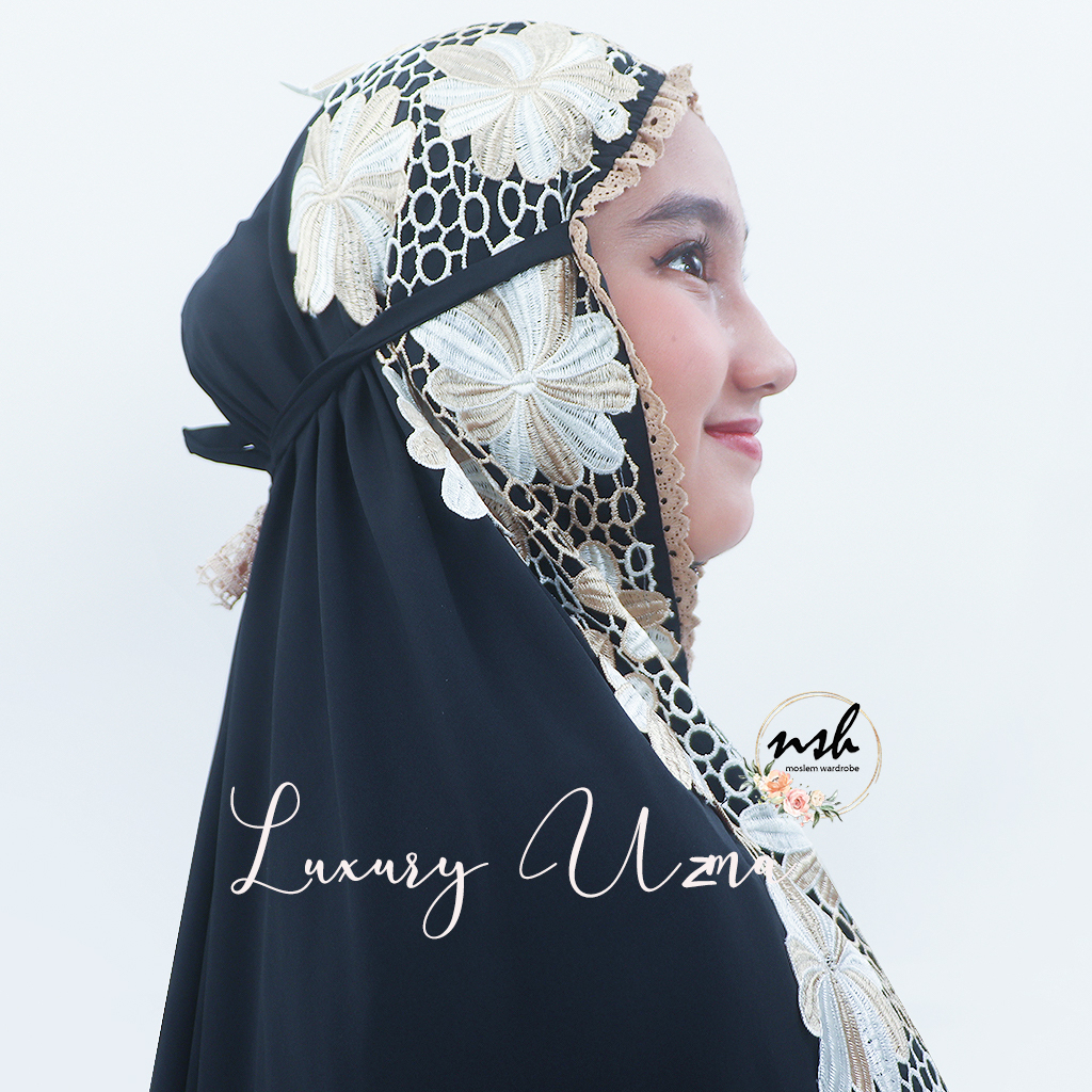 [𝓷𝓼𝓱] Mukena Dewasa Super Mewah KD Tutu Uzma