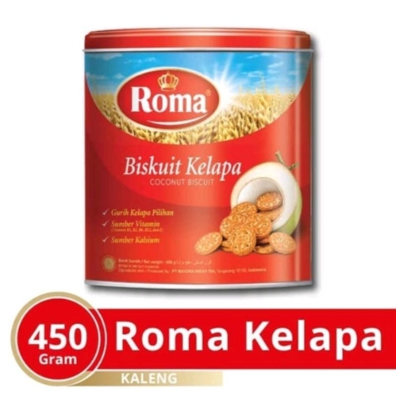 

Roma kelapa kaleng 345 gram exp jan 2024