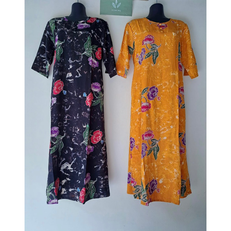 Batik Sunan Model Longdress Muslim Daster &amp; Celana Panjang