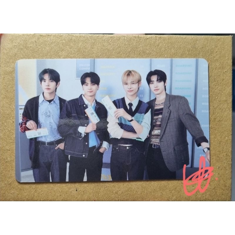 PC Enhypen Trading card Grub(Heeseung, Jay, Ni-ki, Sunghoon)