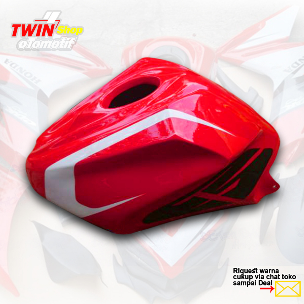 Cover tangki R15V2 Model CBR250RR Cover tangki CBR250RR PNP R15 V2 Merah